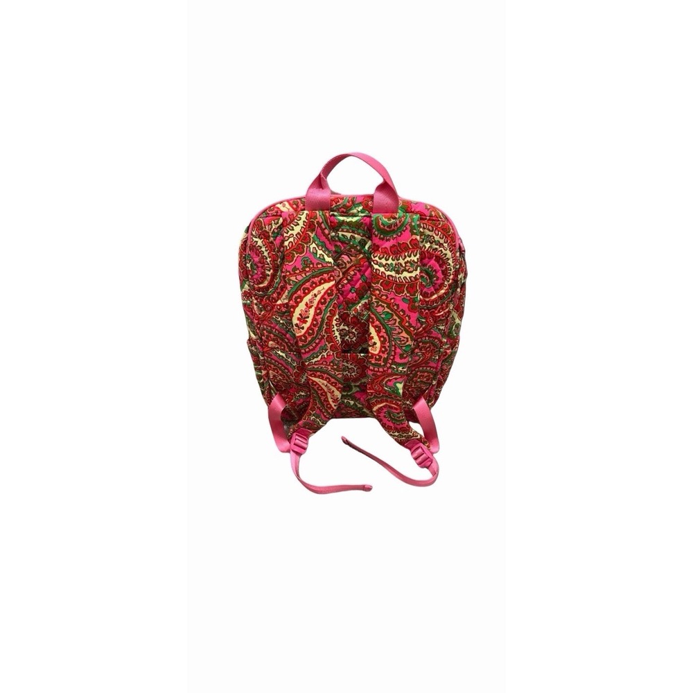Vera Bradley Essential Large Backpack Capri Pink Carry On Travel Work School NWT - Picture 3 of 5